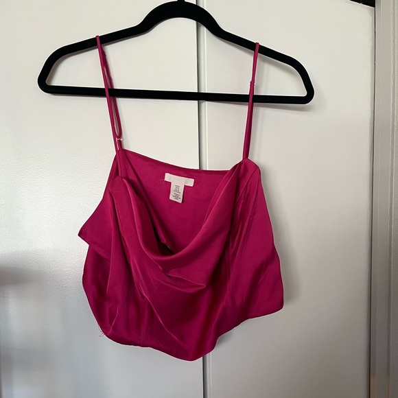 H&M Pink Cropped Corset Top - Picture 3 of 5